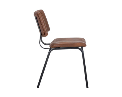 NAHLA BERKLEY DINING CHAIR - BRAVO COGNAC