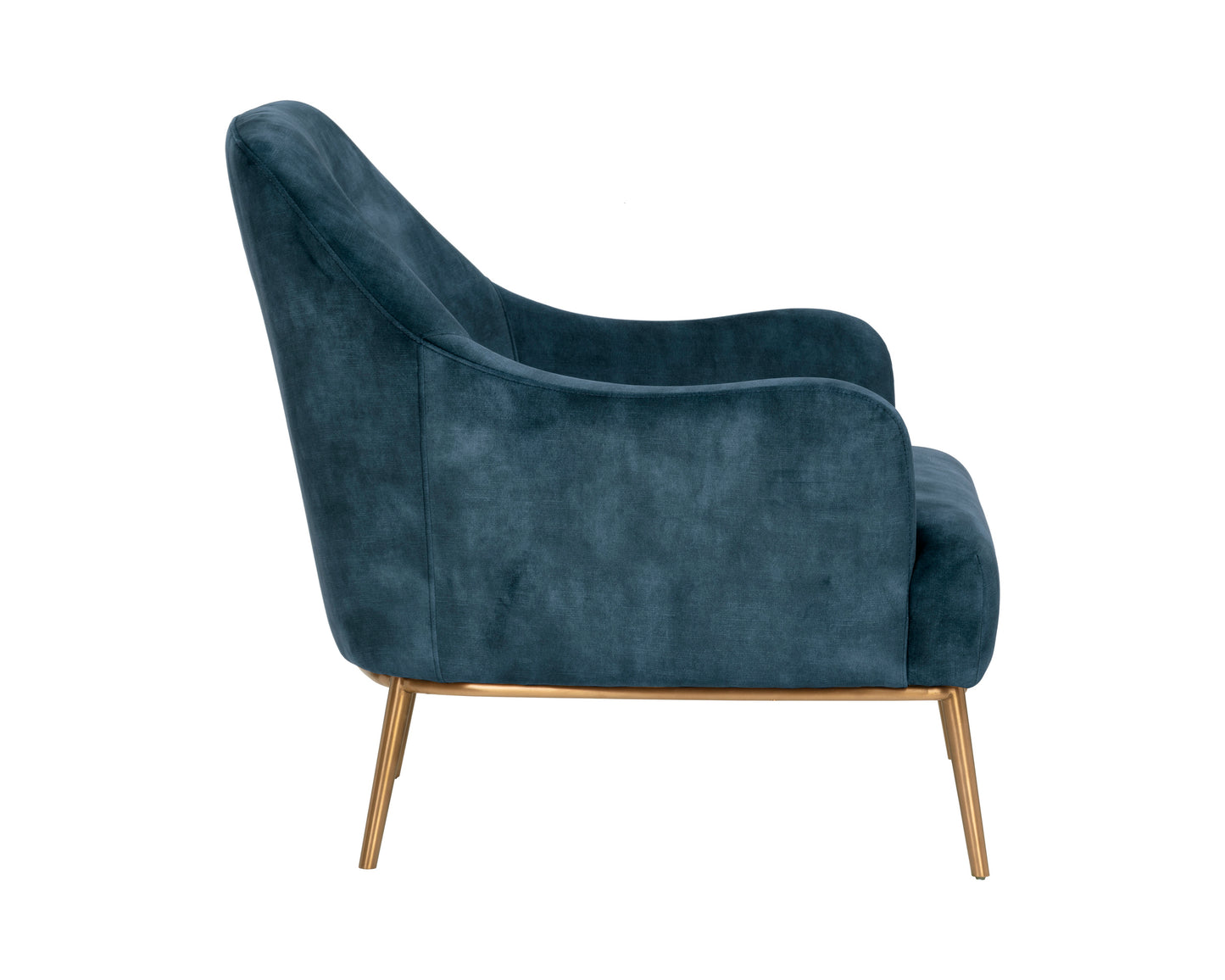 NAHLA CAMERON LOUNGE CHAIR - NONO PETROL