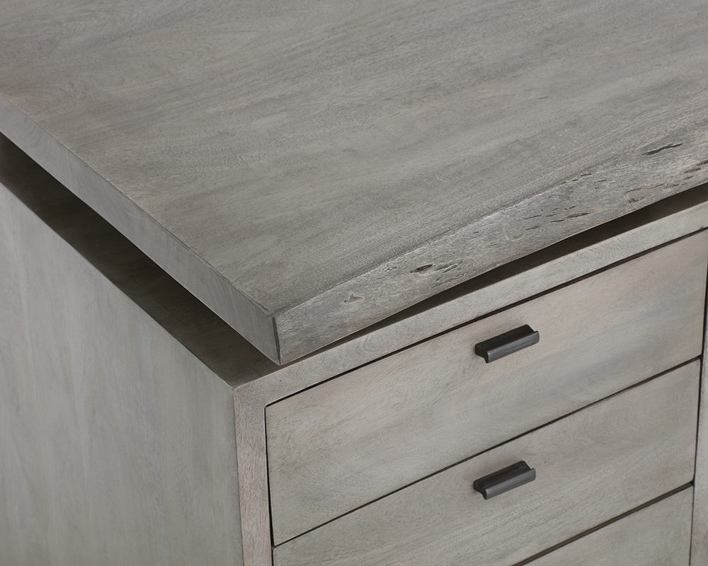 NAHLA LEWIS DESK - GREY