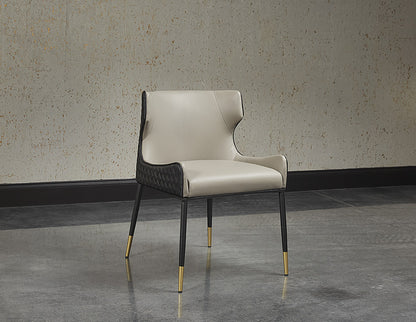 NAHLA GIANNI DINING CHAIR - DILLON STRATUS / DILLON BLACK