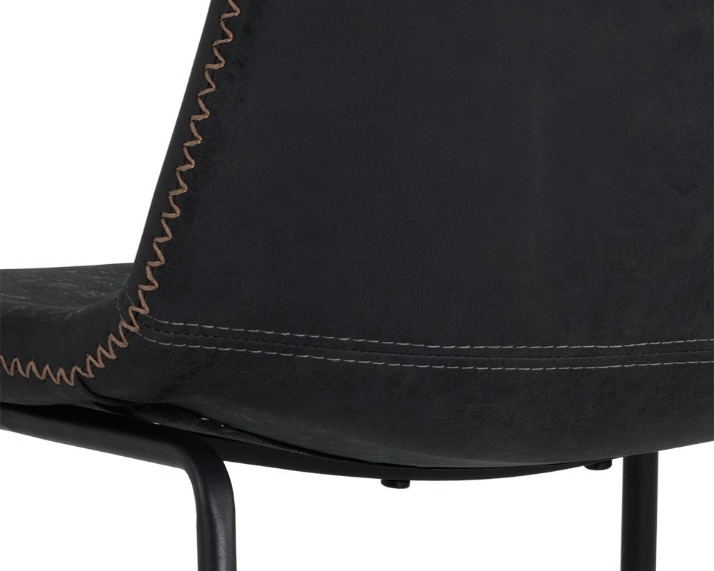 NAHLA CAL DINING CHAIR - ANTIQUE BLACK