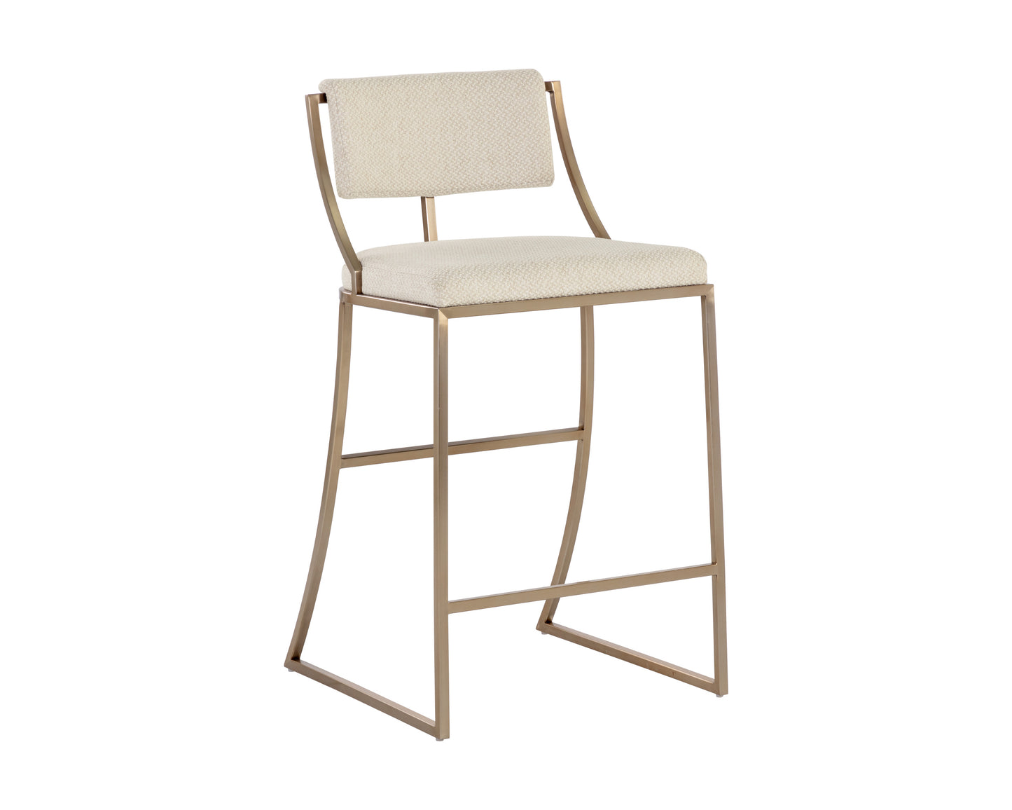 NAHLA MAKENA COUNTER STOOL - MONUMENT OATMEAL