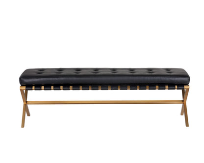 NAHLA KENJI BENCH - SMALL - GOLD - BRAVO BLACK