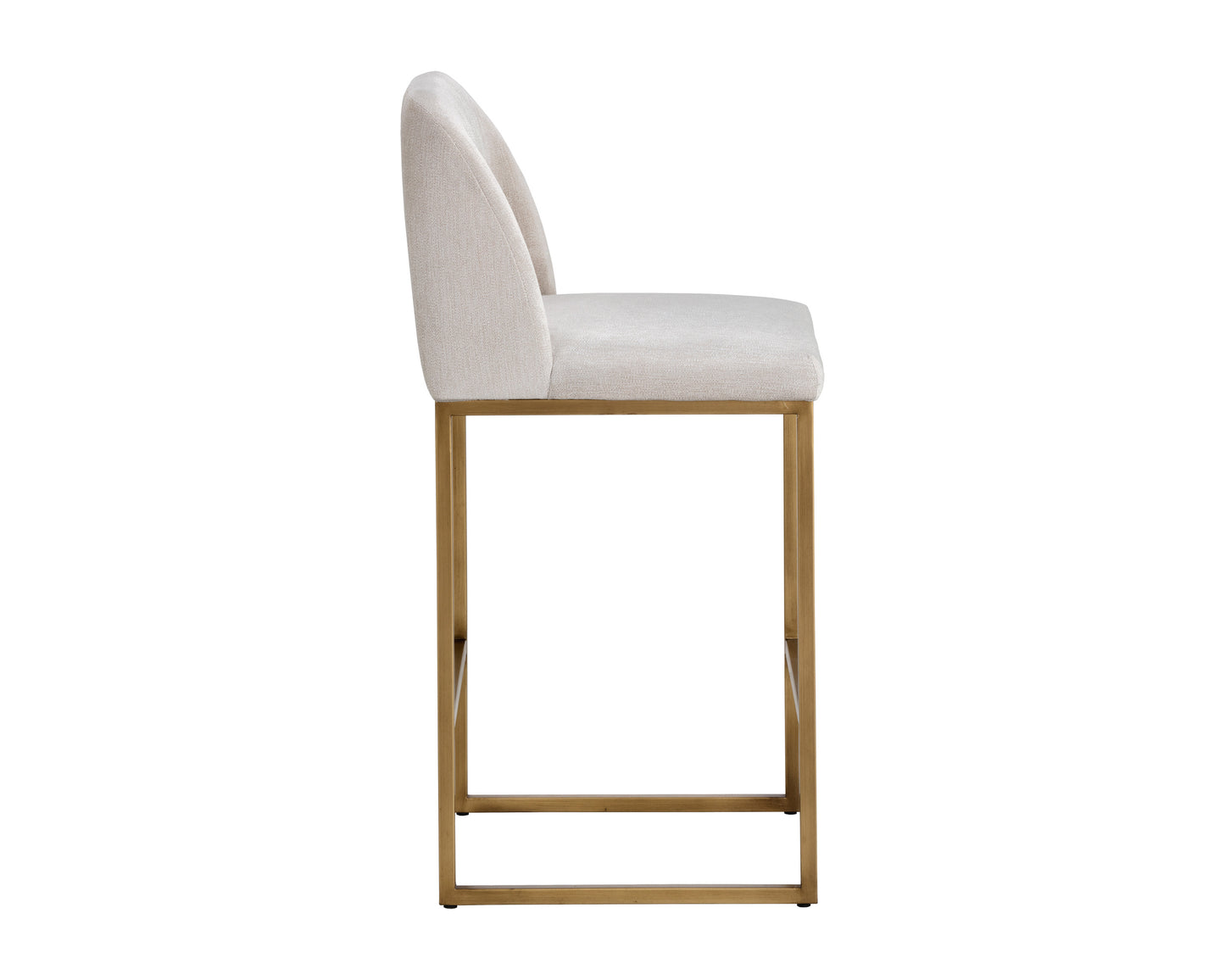 NAHLA NEVIN COUNTER STOOL - POLO CLUB MUSLIN