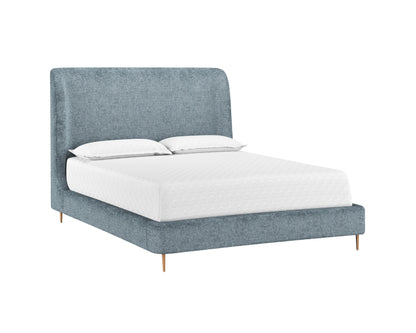 NAHLA TIERRA BED - QUEEN - BERGEN FRENCH BLUE