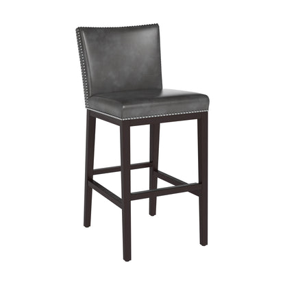 NAHLA VINTAGE BARSTOOL - OVERCAST GREY