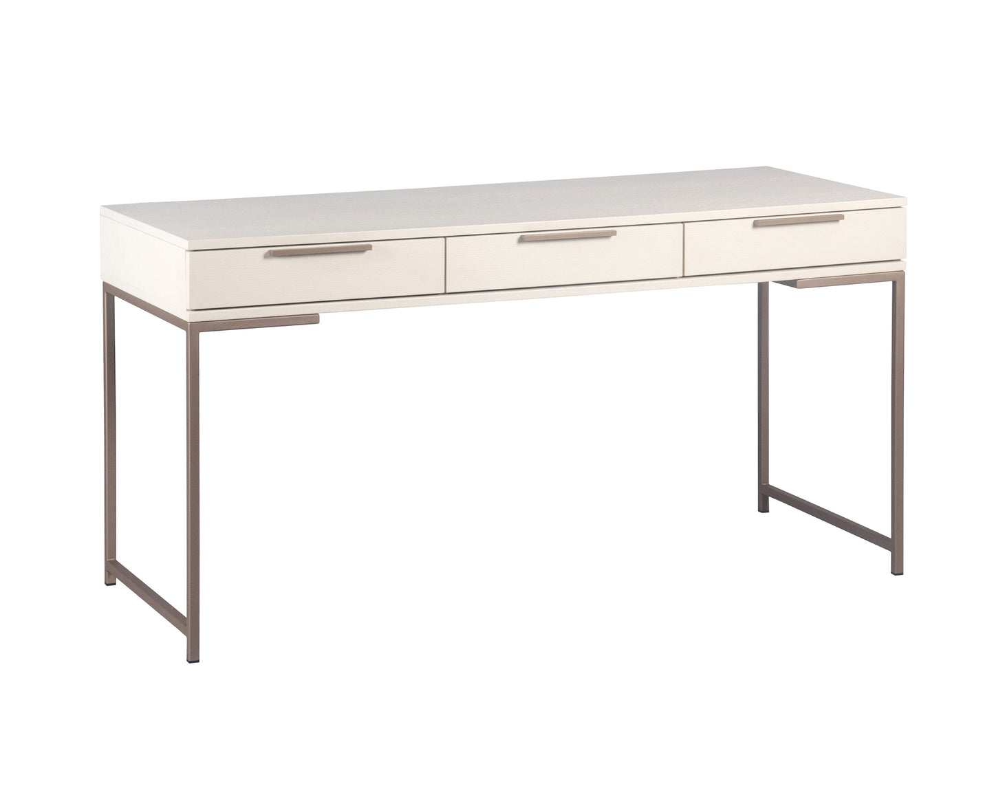 NAHLA REBEL DESK - CHAMPAGNE GOLD - CREAM