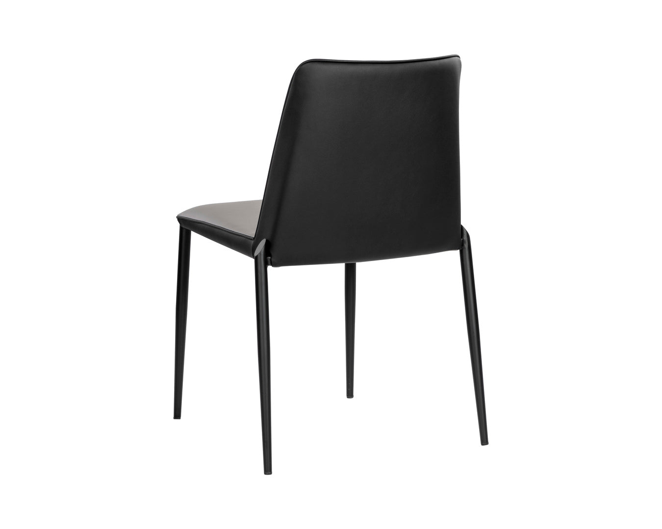 NAHLA RENEE STACKABLE DINING CHAIR - DILLON STRATUS / DILLON BLACK