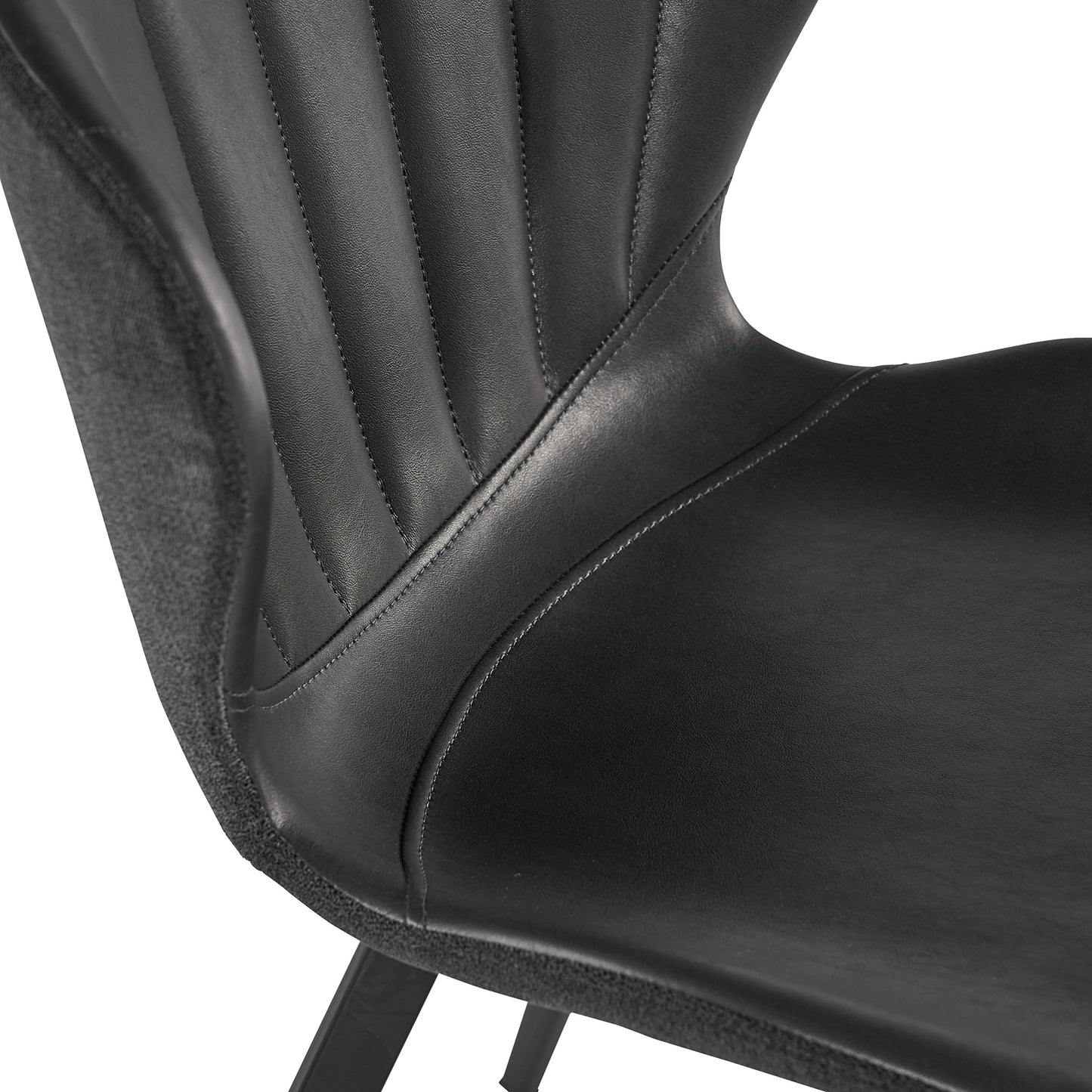 NAHLA ARABELLA DINING CHAIR - BRAVO PORTABELLA / POLO CLUB KOHL GREY