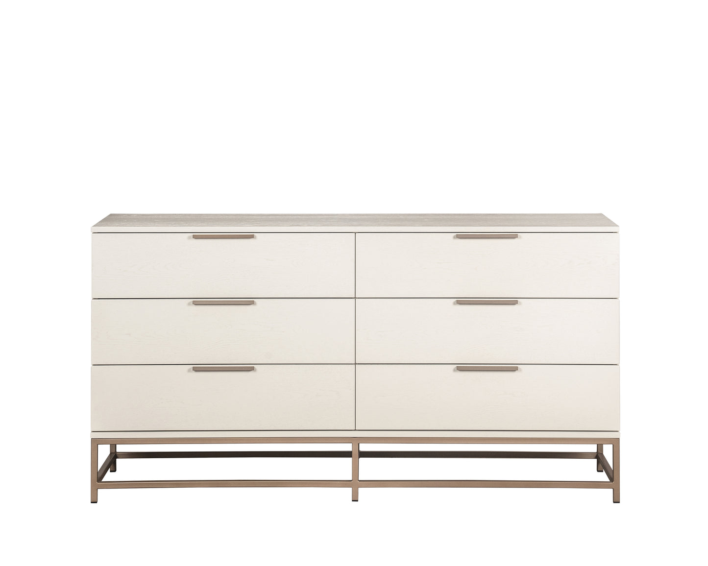 NAHLA REBEL DRESSER - SMALL - CHAMPAGNE GOLD - CREAM