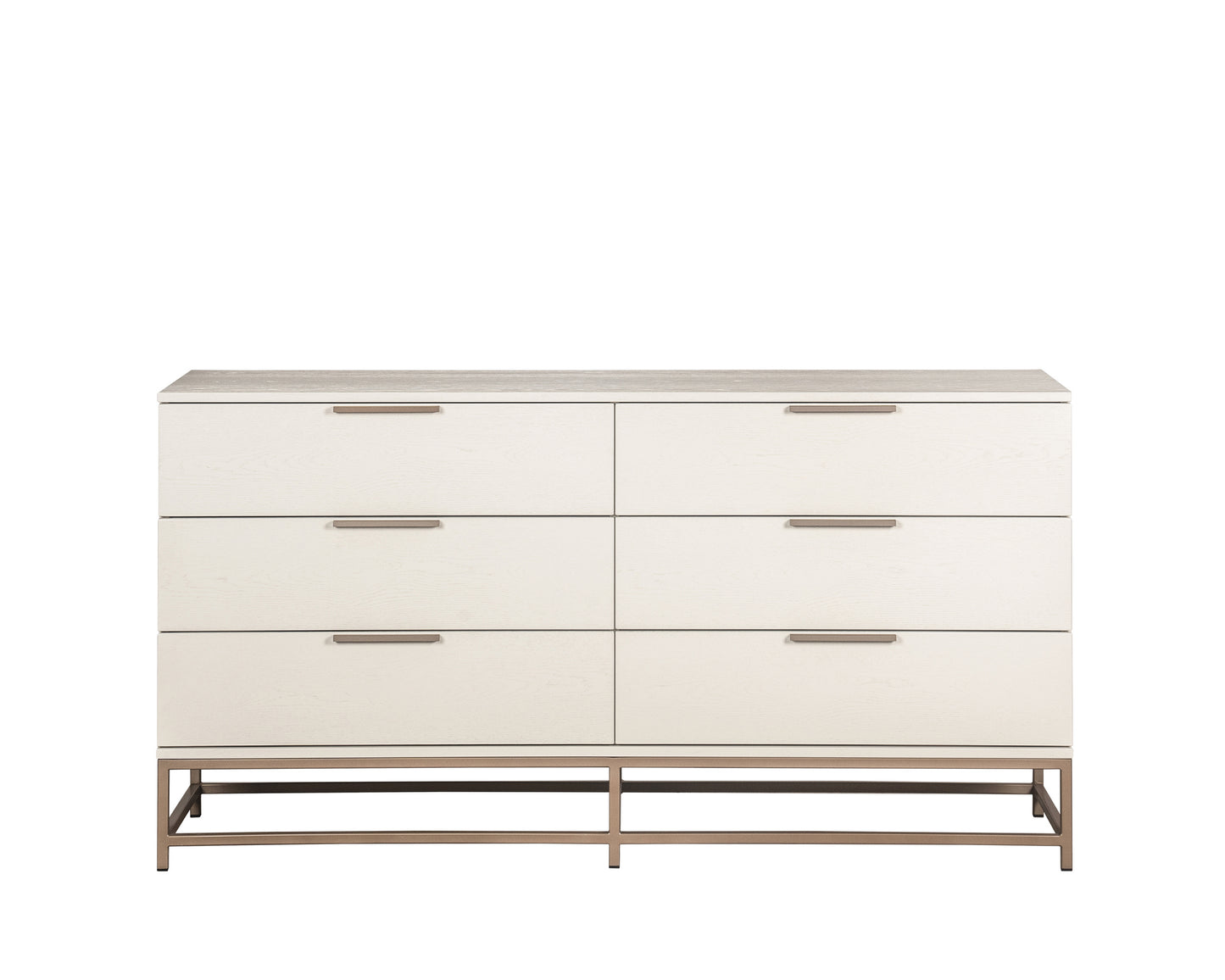 NAHLA REBEL DRESSER - SMALL - CHAMPAGNE GOLD - CREAM