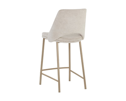 NAHLA RADELLA COUNTER STOOL - BERGEN TAUPE