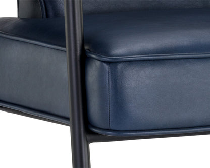 NAHLA DEROME DINING ARMCHAIR - BRAVO ADMIRAL