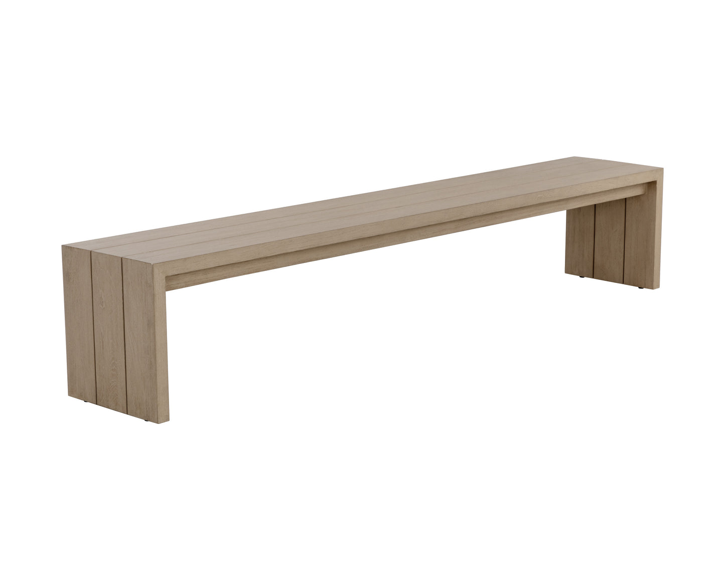 NAHLA VIGA BENCH - DRIFT BROWN