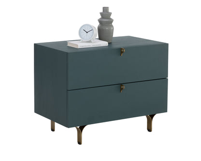 NAHLA CELINE NIGHTSTAND - LARGE - TEAL