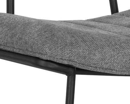 NAHLA BUCA DINING CHAIR - BELFAST KOALA GREY