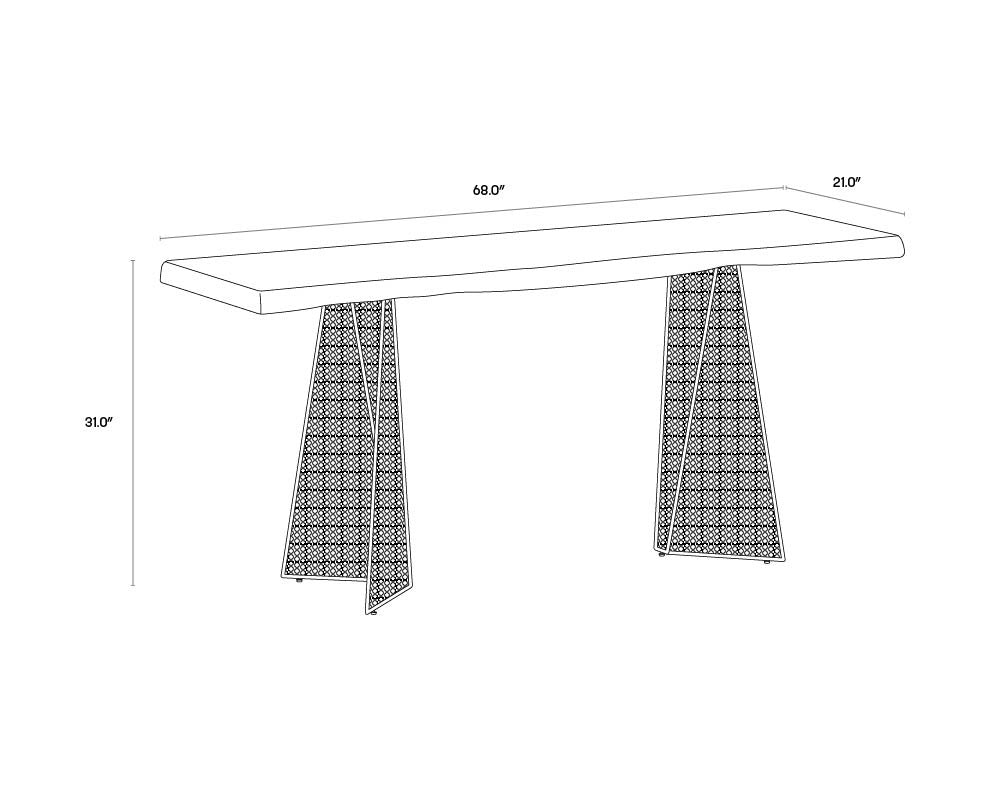 NAHLA MICKEY CONSOLE TABLE