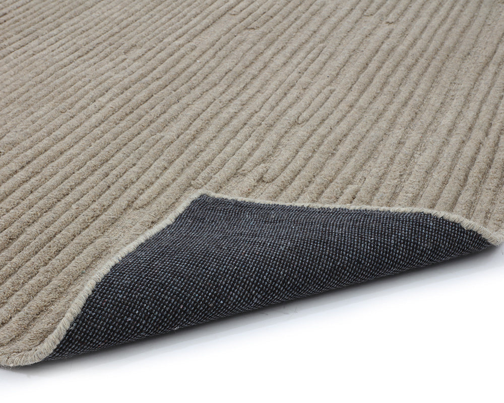 NAHLA DEVA HAND-WOVEN RUG - TAUPE - 10' X 14'