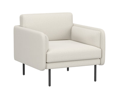 NAHLA LUELLA ARMCHAIR - MINA IVORY