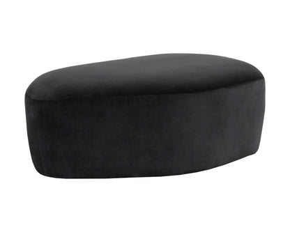 NAHLA SORAYA OTTOMAN - SHADOW GREY