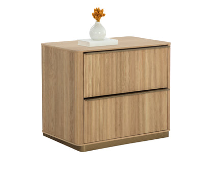 NAHLA KALLA NIGHTSTAND - RUSTIC OAK