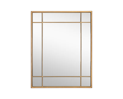 NAHLA PASADENA WALL MIRROR - BRASS