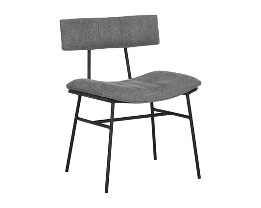 NAHLA BUCA DINING CHAIR - BELFAST KOALA GREY