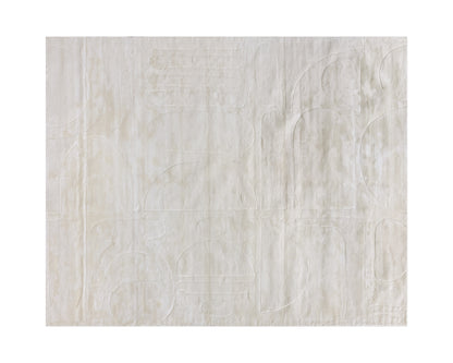 NAHLA CARUSO HAND-LOOMED RUG - CREAM / IVORY - 8' X 10'