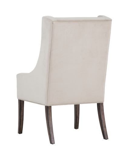 NAHLA AIDEN DINING ARMCHAIR - PICCOLO PROSECCO