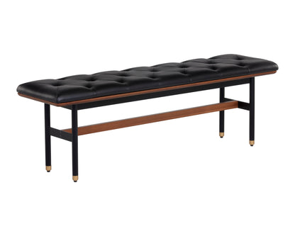 NAHLA STATEN BENCH - BLACK