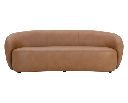 NAHLA LORNE SOFA - ALINE BUTTERNUT LEATHER