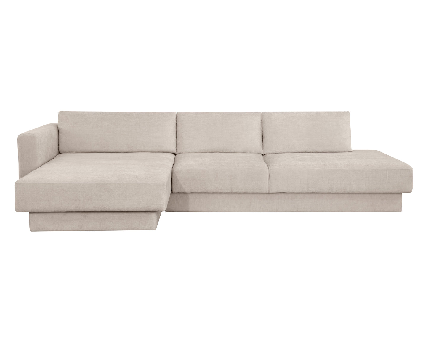 NAHLA TECOMA SOFA CHAISE - LAF - DANNY CREAM