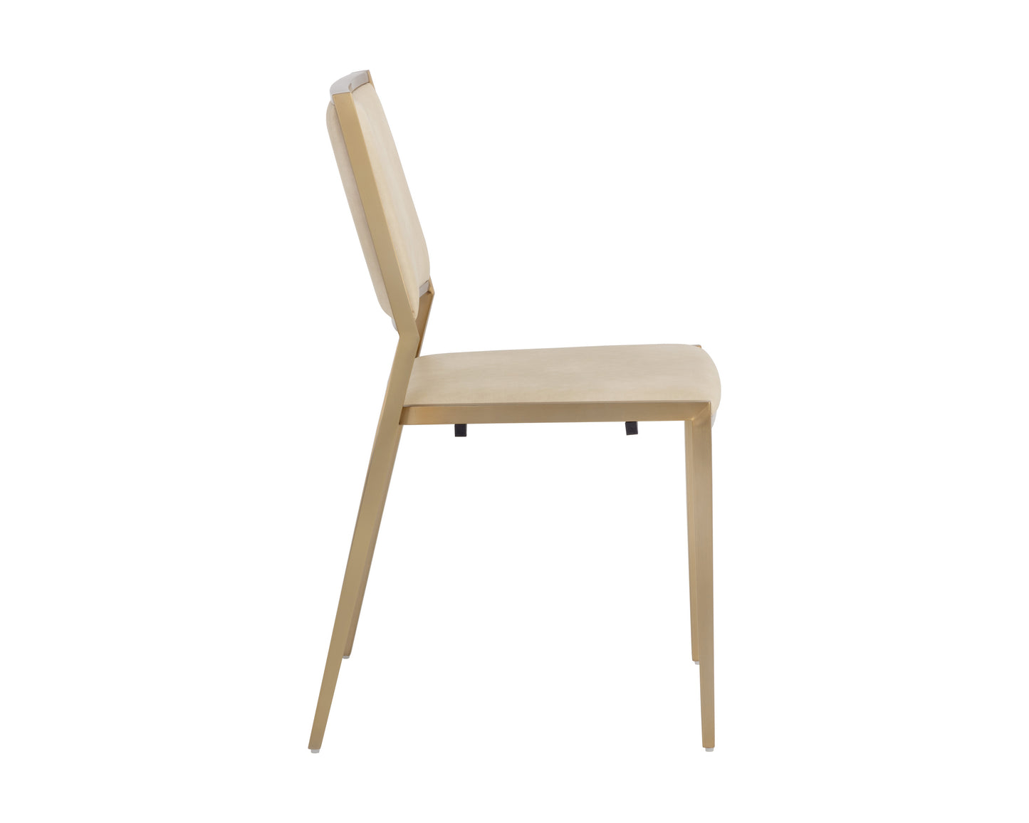 NAHLA ODILIA STACKABLE DINING CHAIR - BRAVO CREAM