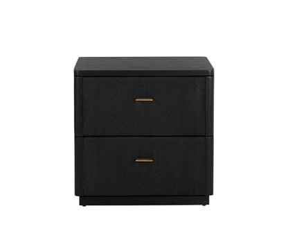 NAHLA ETIENNE NIGHTSTAND - BLACK