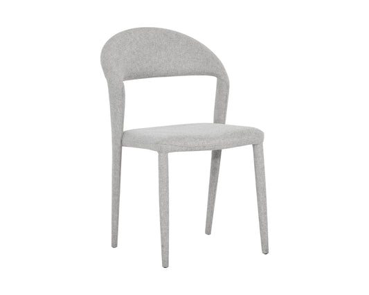 NAHLA ROMINA DINING CHAIR - BELFAST HEATHER GREY