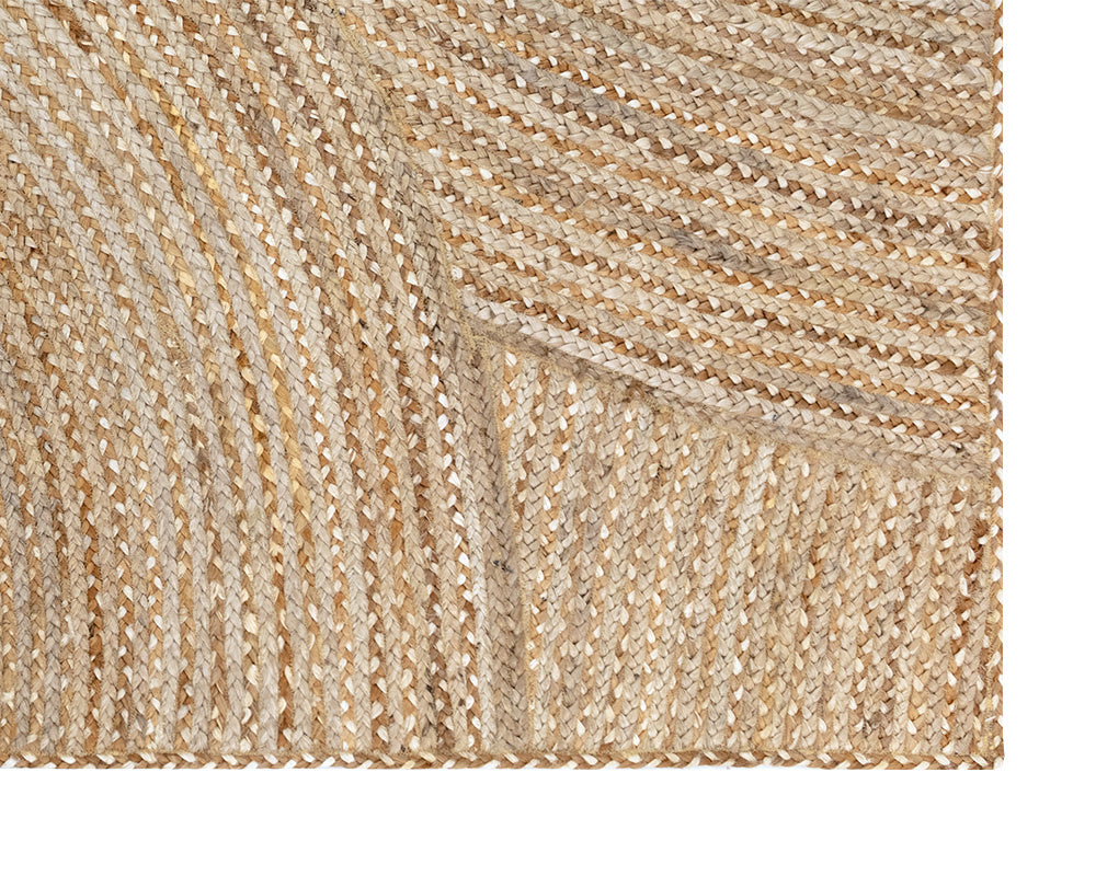 NAHLA PRESCOTT HAND-BRAIDED RUG - WARM NATURAL - 10' X 14'