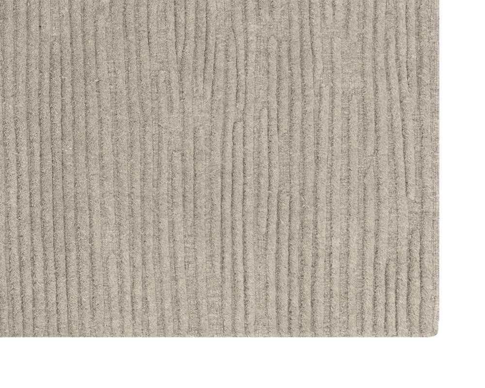 NAHLA DEVA HAND-WOVEN RUG - TAUPE - 10' X 14'