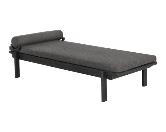 NAHLA BAHARI DAYBED - CHARCOAL - GRACEBAY GREY