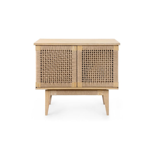 DANTE 2-DOOR CABINET, NATURAL