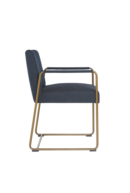 NAHLA BALFORD DINING ARMCHAIR - ARENA NAVY