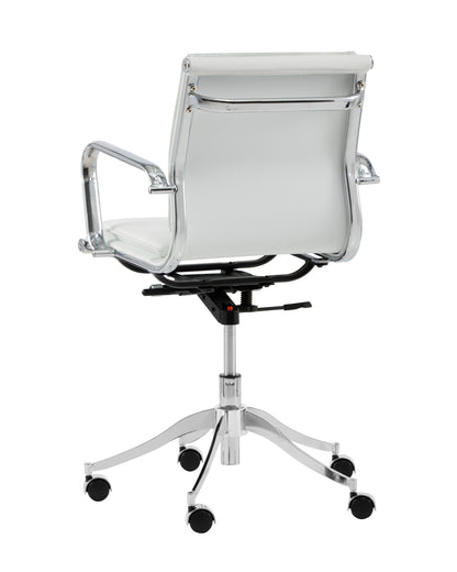 NAHLA MORGAN OFFICE CHAIR - SNOW