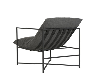 NAHLA MALLORCA LOUNGE CHAIR - GRACEBAY GREY