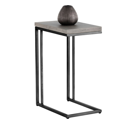 NAHLA SAWYER END TABLE - BLACK - GREY