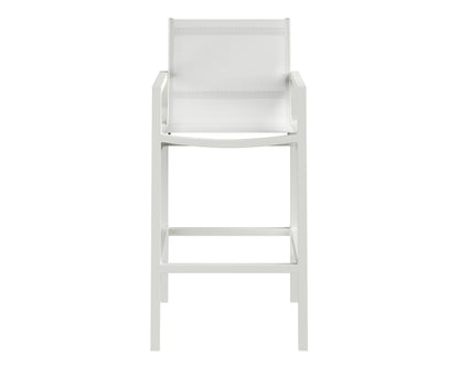 NAHLA MERANO BARSTOOL - WHITE