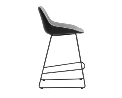 NAHLA MCCOY COUNTER STOOL - NOVEMBER GREY / NIGHTFALL BLACK