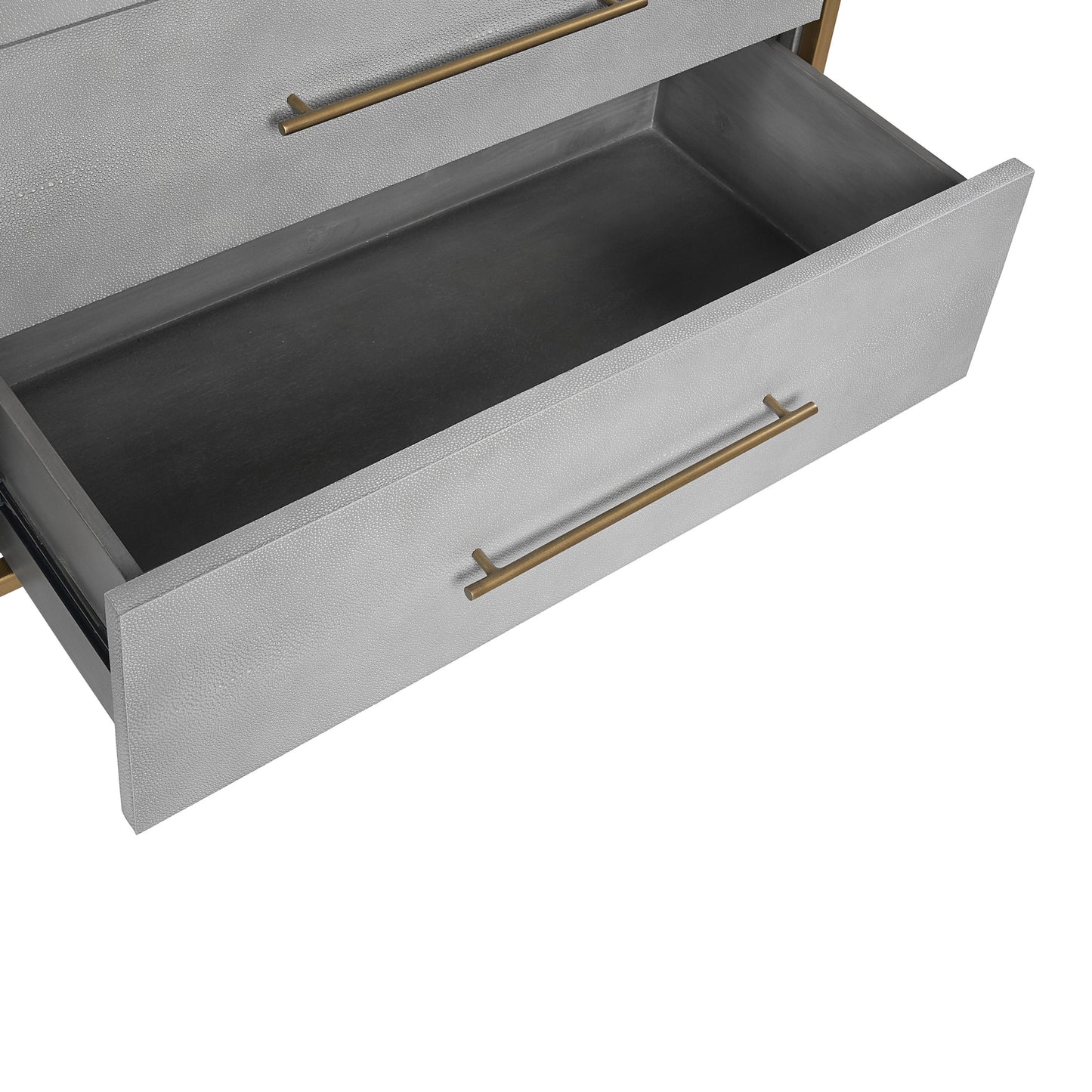 NAHLA VENICE DRESSER - GREY SHAGREEN