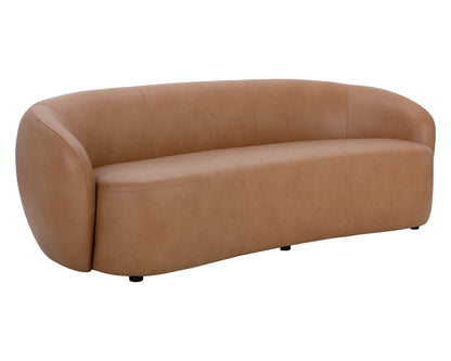 NAHLA LORNE SOFA - ALINE BUTTERNUT LEATHER