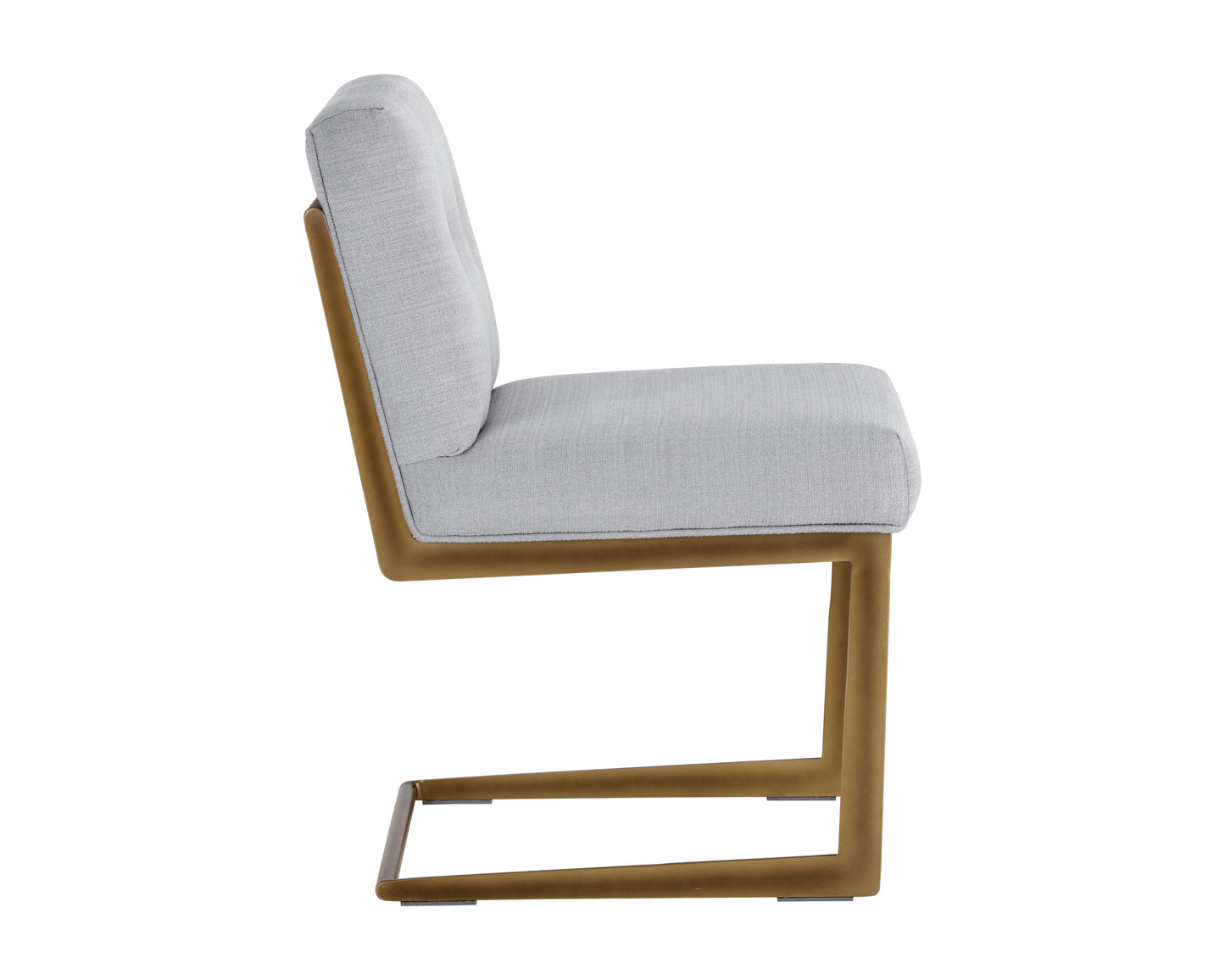 NAHLA VIRELLES DINING CHAIR - ZENITH SOFT GREY