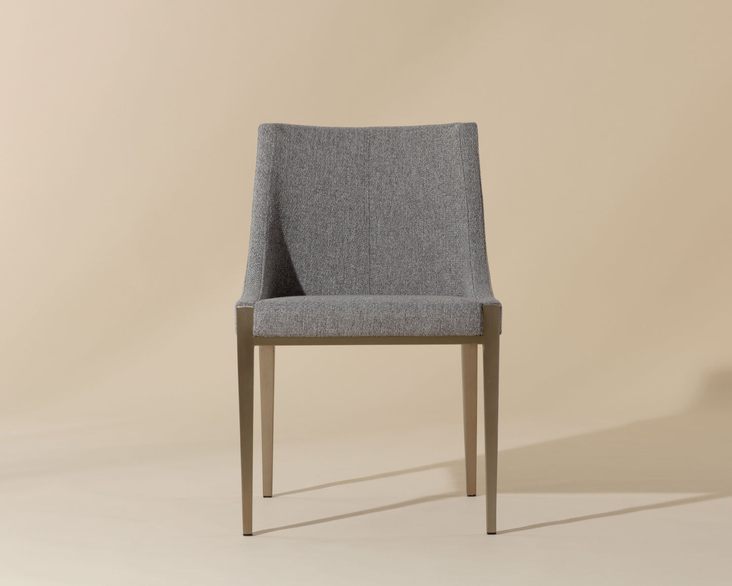 NAHLA DIONNE DINING CHAIR - MONUMENT PEBBLE