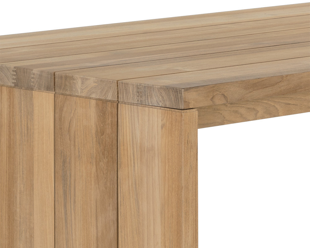 NAHLA VIGA COUNTER TABLE - NATURAL